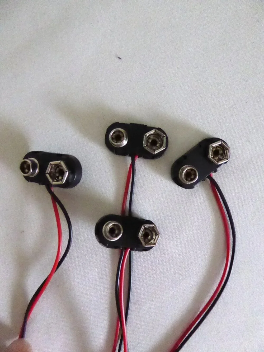NEW RED & WHITE LED LOW VOLTAGE 9 VOLT BATTERY POWERED LIGHT SETS FOR HALLOWEEN